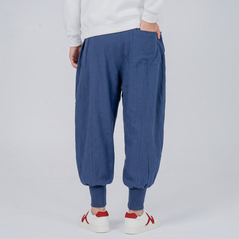 Riku - Pantalon harem confort en coton