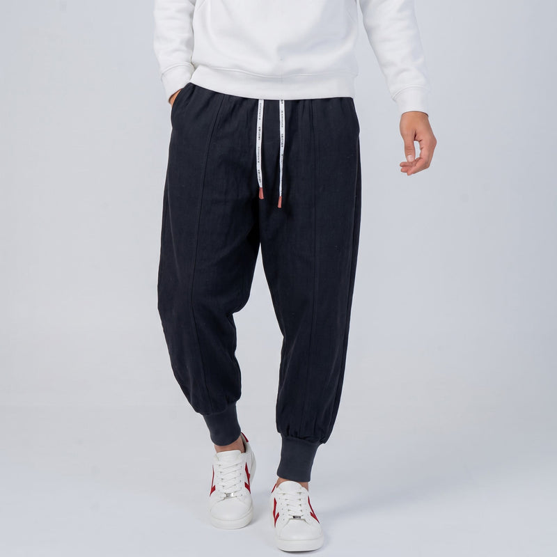 Riku - Pantalon harem confort en coton