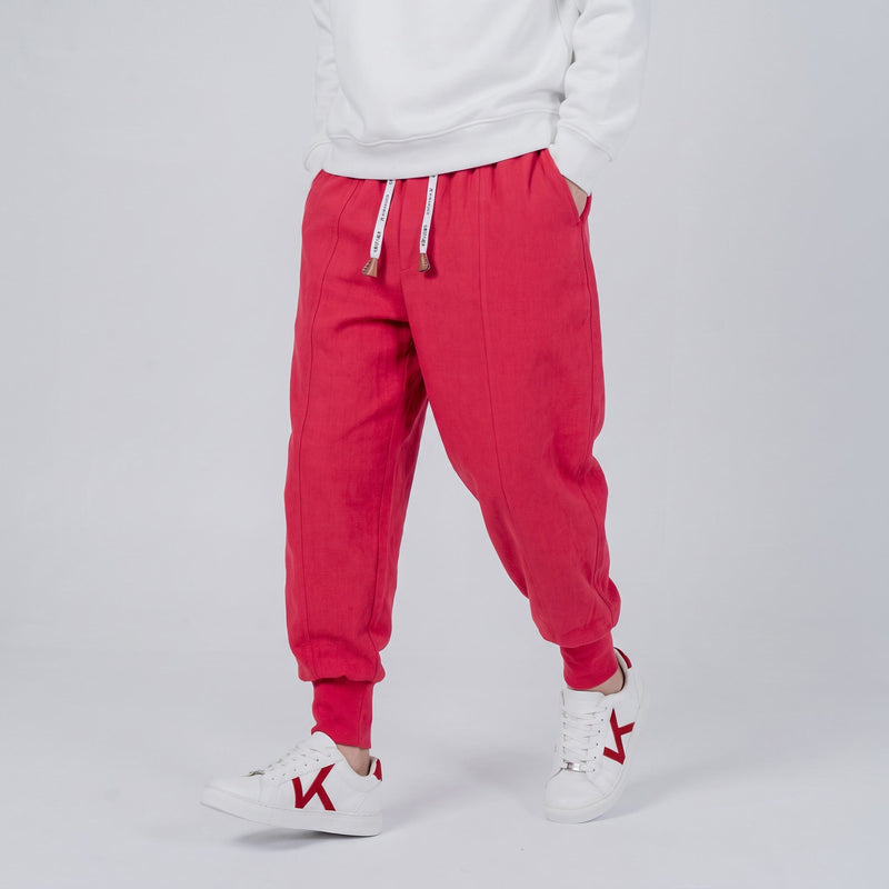 Riku - Pantalon harem confort en coton