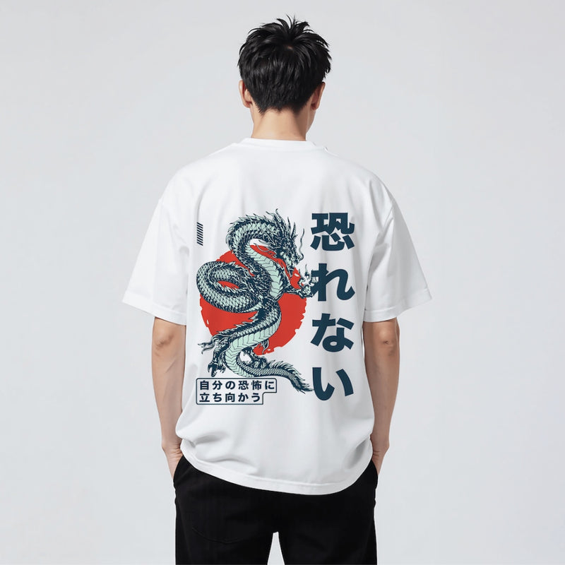 Ryū - T-shirt japonais oversize