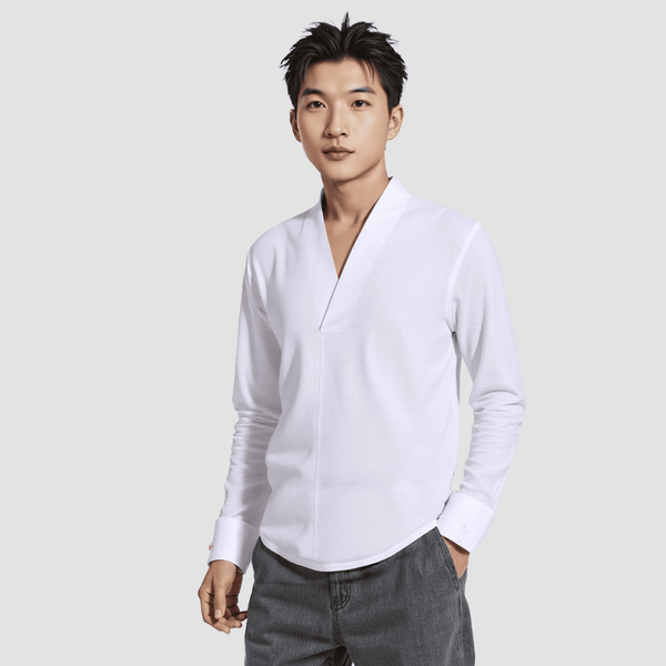 Jun - Chemise à manches longues en lin