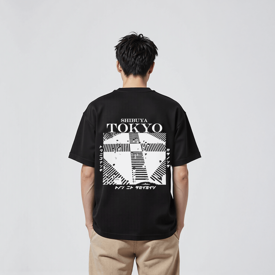 Shibuya - T-shirt japonais oversize