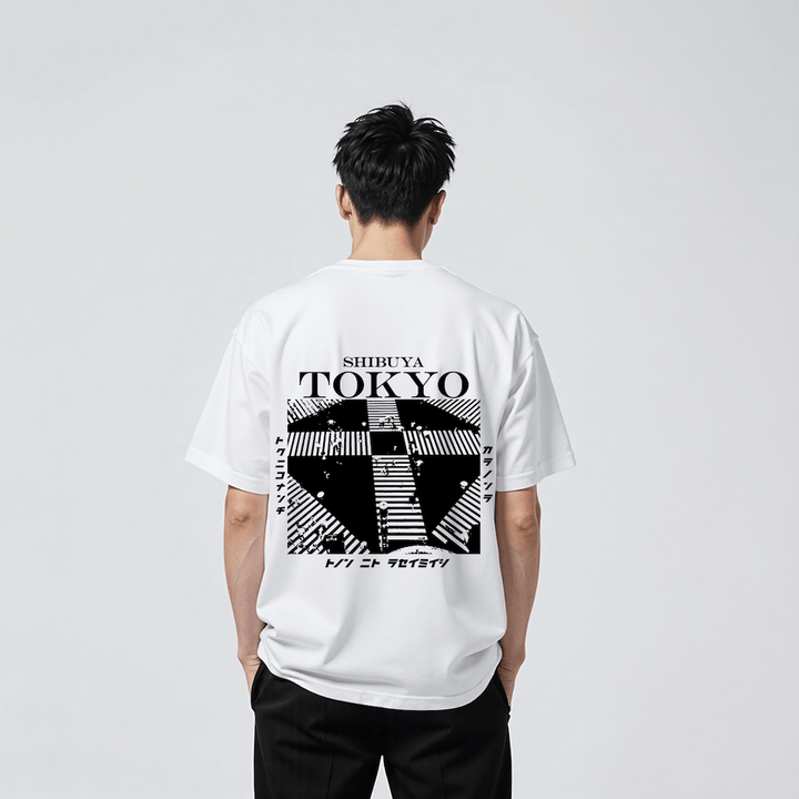 Shibuya - T-shirt japonais oversize
