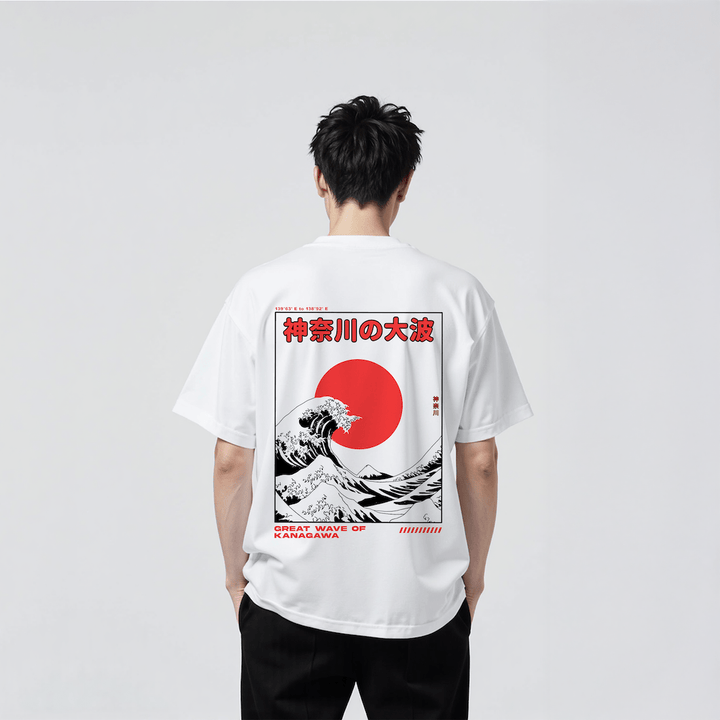 Kanagawa 2.0 - Japanisches Oversize-T-Shirt