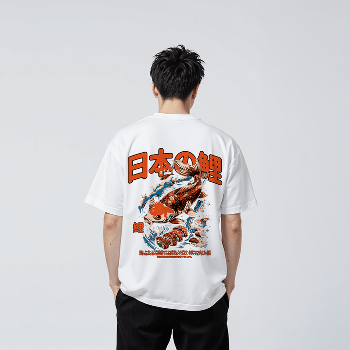 Koi 2.0 - T-shirt japonais oversize