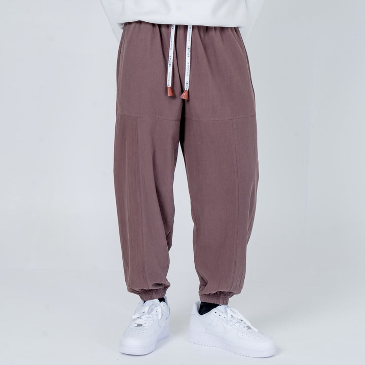 Shao - Pantalon harem confort en coton