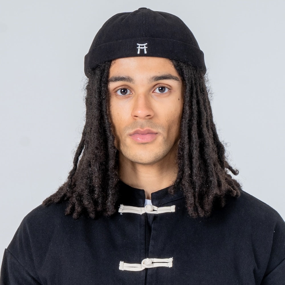 Tsuna - Japanische Mütze aus Kordsamt