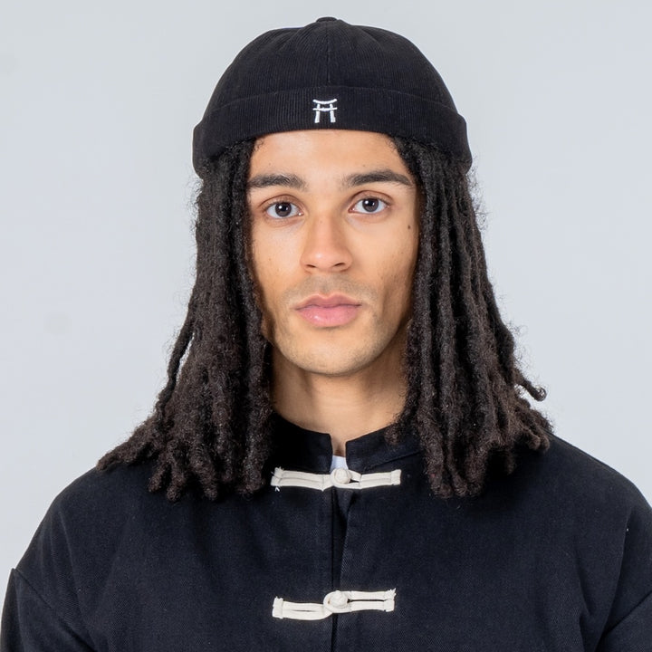 Tsuna - Japanische Mütze aus Kordsamt